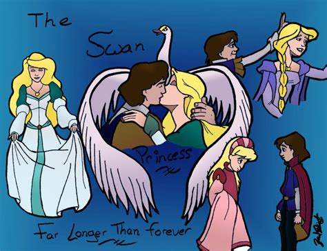 Derek and Odette - Swan Princess Fan Art (33501199) - Fanpop