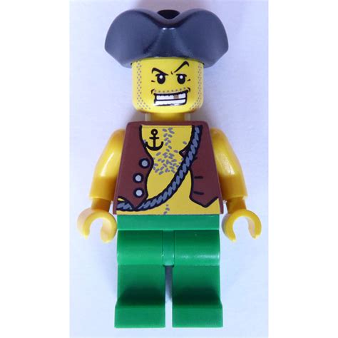 LEGO Kraken Attackin' Pirate with Anchor Tattoo Minifigure | Brick Owl - LEGO Marketplace