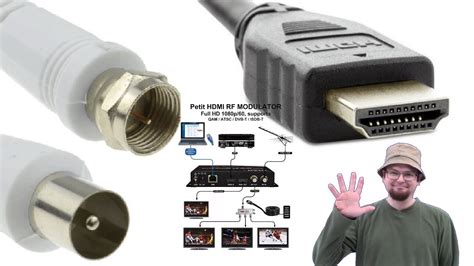 How to Convert HDMI to Coaxial Cable – Digital ATSC Modulator