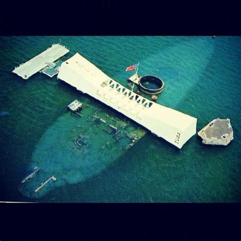 Pearl Harbor in Oahu, Hawaii | Uss arizona memorial, Pearl harbor memorial, Pearl harbor