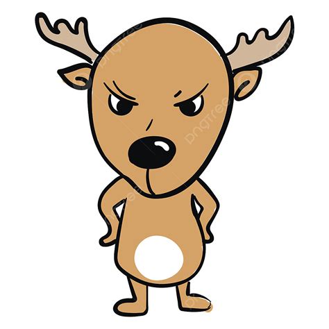 Angry Deer PNG, Vector, PSD, and Clipart With Transparent Background for Free Download | Pngtree