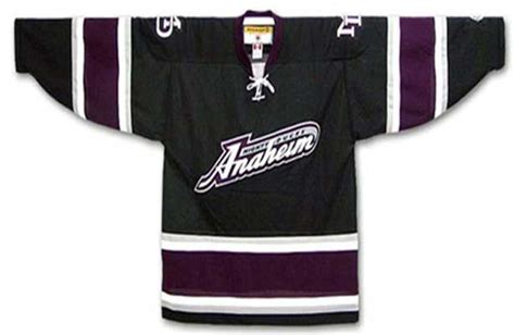 Hockey Jerseys 411.com: Brief History of the Anaheim Ducks Jersey