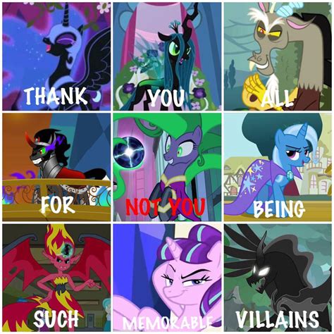 Villains of MLP : r/mylittlepony