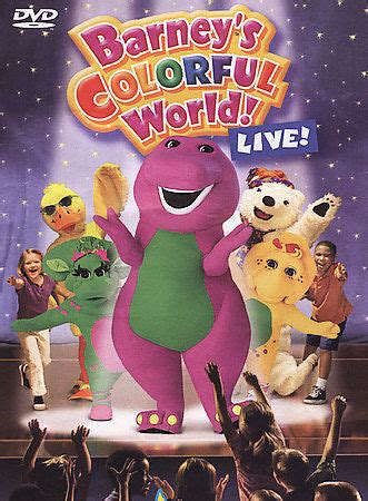 Barney's Colorful World! Live! 2 45986028341 | eBay