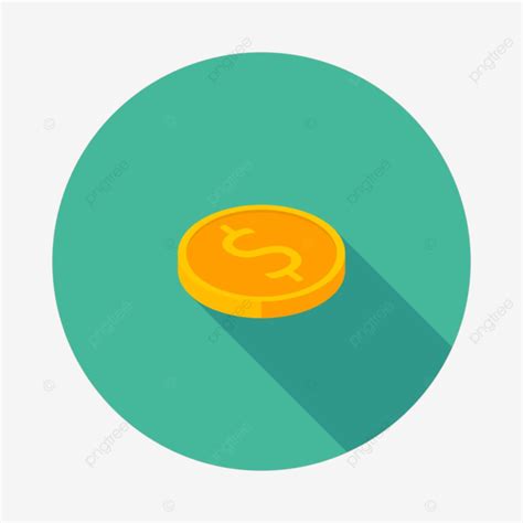 Gold Coin Right View Icon Finance White And Black Vector, Icon, Finance, White And Black PNG and ...