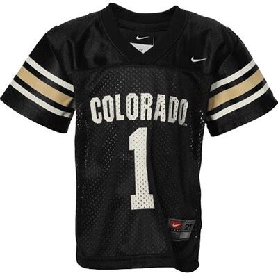 Nike Colorado Buffaloes #1 Toddler Replica Football Jersey - Black ...