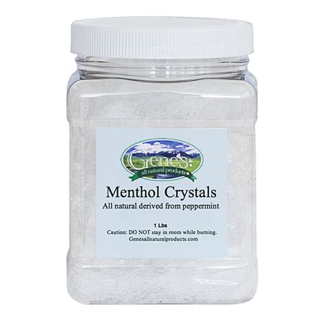 Menthol Crystals, 16oz or 1 Lb - Etsy