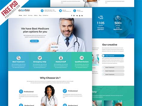 Hospital Website Templates