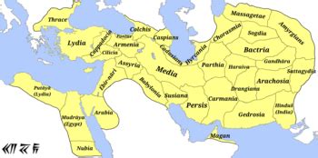 Medo Persian Empire Map