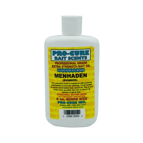 MENHADEN (BUNKER) BAIT OIL – Pro-Cure, Inc