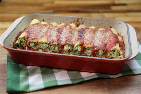 Spinach And Ricotta Cannelloni: Recipe - Claire Justine