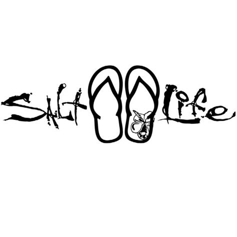 Signature Sandal Decal - Decals - Gear | Salt life decals, Salt life, Vinyl decals