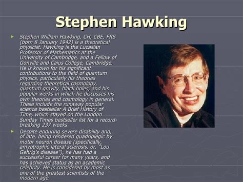 Stephen Hawking