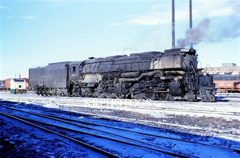 RR PRINT UNION PACIFIC UP 4-6-6-4 Challenger STEAM LOCOMOTIVE #3949 ...