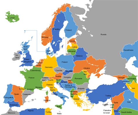 Map Of Europe Europe Map 2022 And 2021 | Images and Photos finder