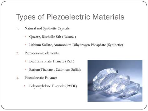 Am piezoelectric materials