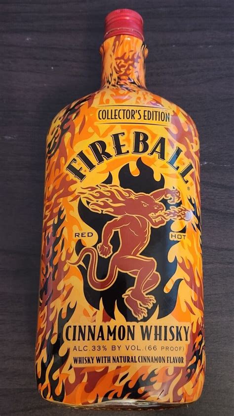 Fireball Collector's Edition Cinnamon Whisky 750 ML Flames Whiskey ...