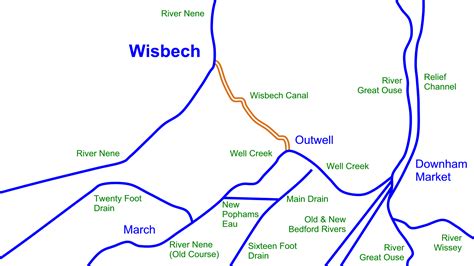 Wisbech Canal Maps – Waterway Routes