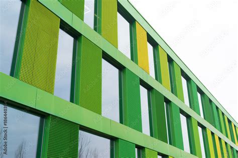 modern green office building Stock Photo | Adobe Stock