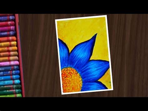 Pastel Landscape Beginner Oil Pastel Flowers