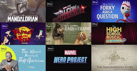 Everything coming to Disney's Streaming Service, Disney+ (UPDATED ...