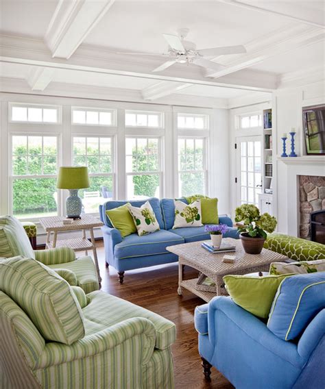 Beautiful Blue and Green Color Combos for Decorating - Town & Country ...