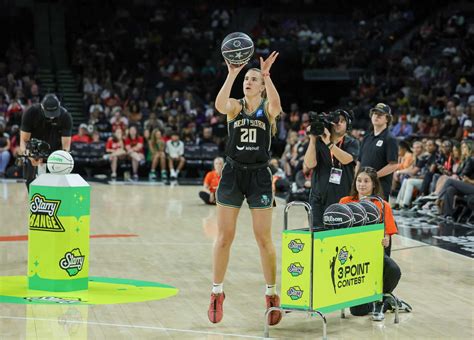 Liberty's Sabrina Ionescu breaks pro basketball 3-point contest record