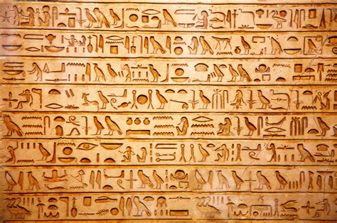 Ancient Egyptian Hieroglyphs