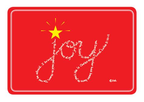 Christmas Joy Card Set - Inspirational Arts by Kelly Hansen