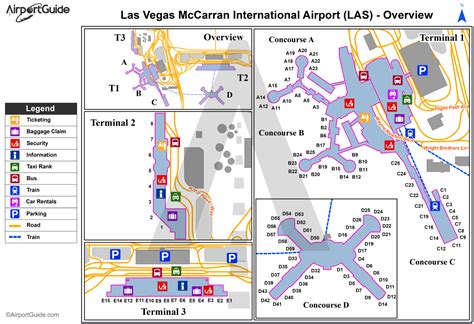 Las Vegas Airport Terminal Map – Map Of The Usa With State Names