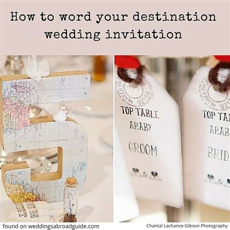 Destination wedding invitation wording – Artofit