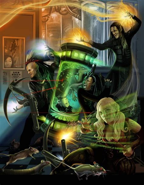 Fantastic Non-SR Shadowrunesque Art Thread | Shadowrun, Cyberpunk art, Urban fantasy