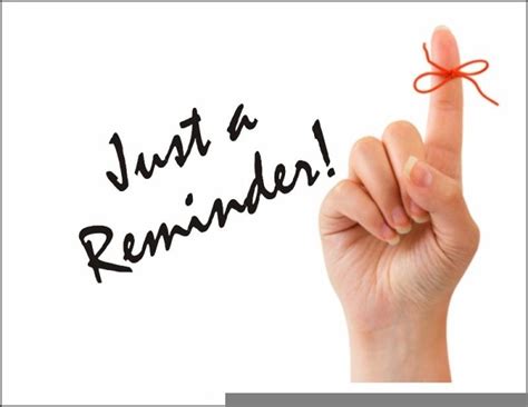 Just A Reminder Clipart | Free Images at Clker.com - vector clip art online, royalty free ...