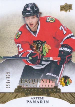 Artemi Panarin Rookie Card Checklist, Gallery, Russian Cards