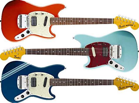 NAMM News | New Fender Kurt Cobain Signature Mustang Guitar | Kurt cobain mustang, Guitar, Kurt ...