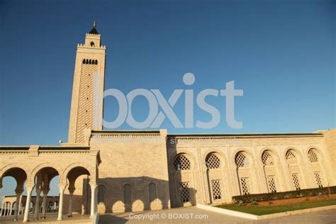 View of Malik Ibn Anas Mosque in Tunisia - Boxist.com Photography / Sam Mugraby's Stock Photography