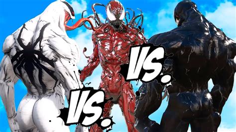 VENOM vs ANTI-VENOM vs CARNAGE - EPIC SUPERHEROES BATTLE - YouTube