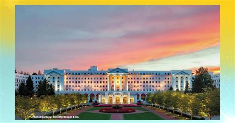 Come Visit The Iconic Greenbrier Resort