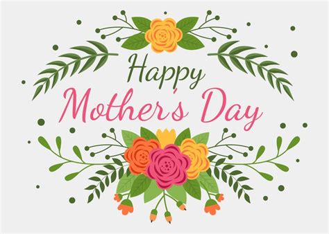 Happy Mother's Day Banner Vector