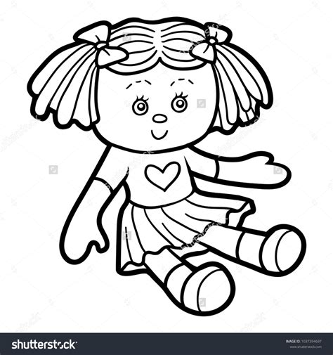 12,362 Cartoon Black White Doll Royalty-Free Photos and Stock Images | Shutterstock