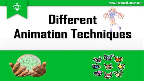 Different animation techniques - YouTube