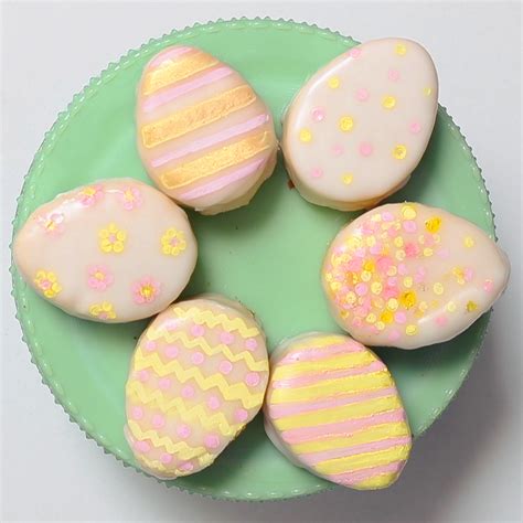 Mini Easter Egg Cakes Recipe -Sunset Magazine