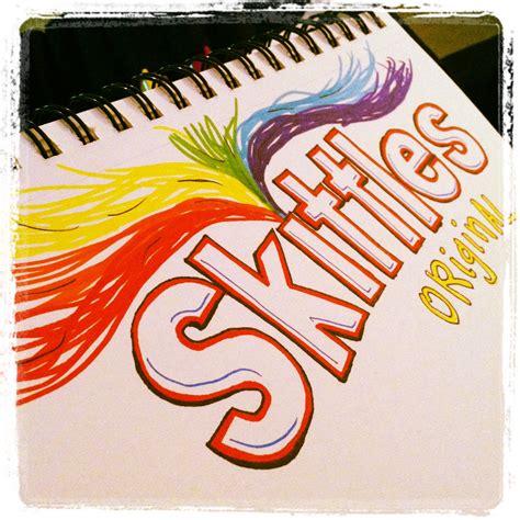 Skittles. | Skittles, Art drawings, Love drawings