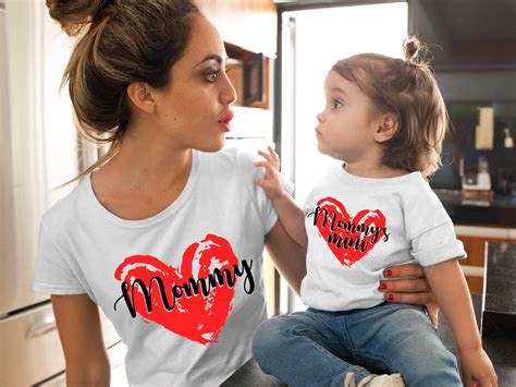 Mom and Daughter Matching Outfits Mother Daughter Matching - Etsy