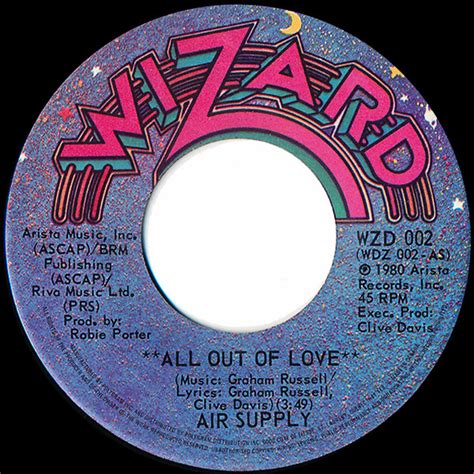 Air Supply – All Out Of Love (1980, Vinyl) - Discogs