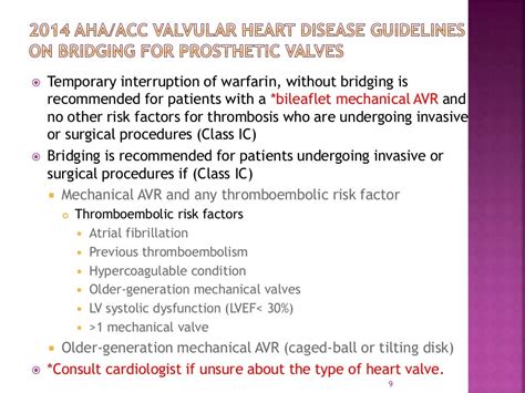 Warfarin Bridging