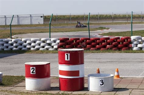 Winners podium stock image. Image of winner, barrels - 60713603