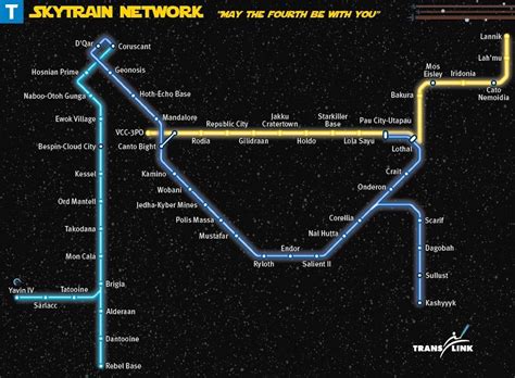 Yule-Log Roundhouse Station? TransLink's Christmas SkyTrain map | Urbanized