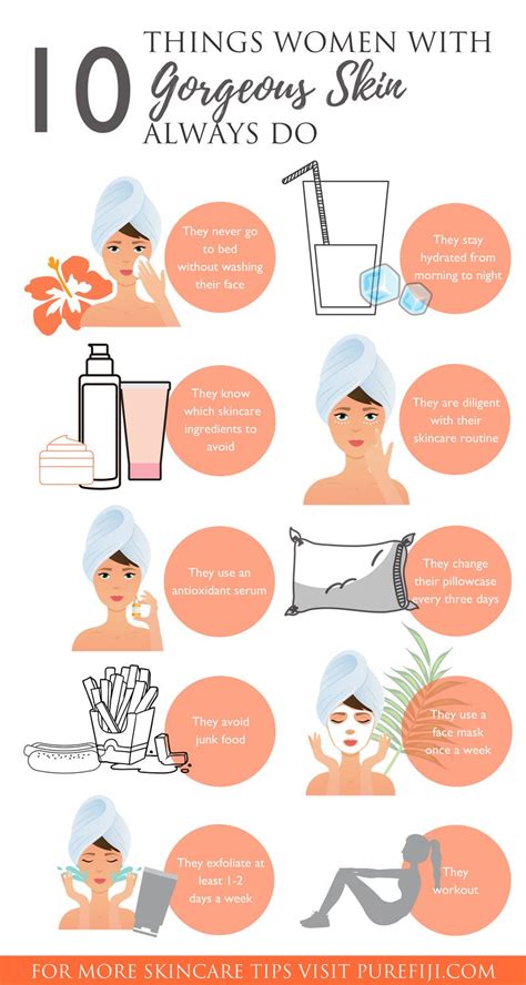 10 Things Women with Gorgeous Skin Always Do | Natural skin care, Skin ...