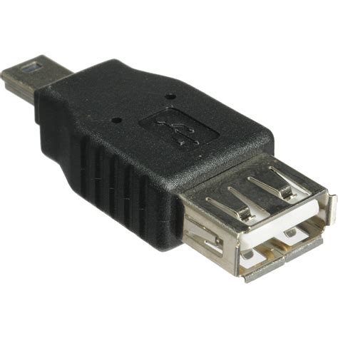 Comprehensive USB Type-A Female to USB Mini-B 5 Male USBAF-MB5M